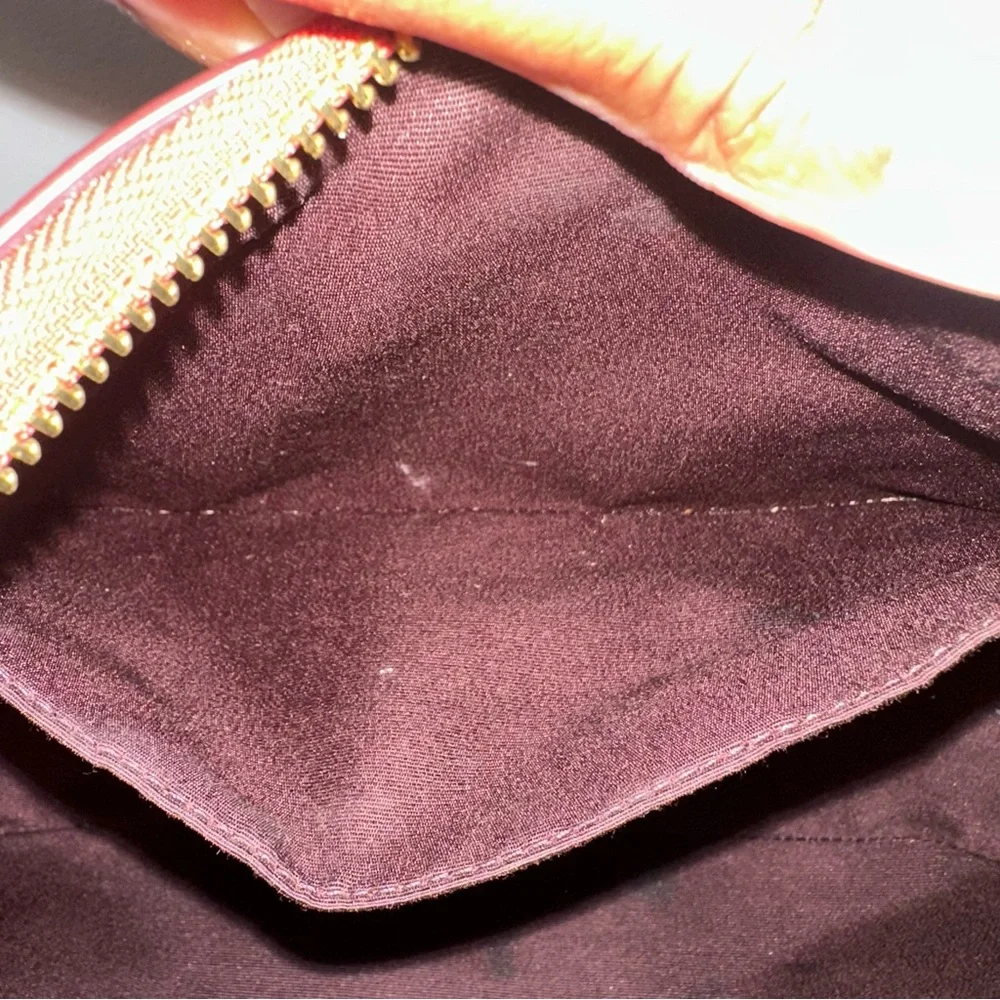 Coach Cherry Red Hobo Bag ❤️ SEND A OFFER!! Free Gift 🎁 w/ purchase - Picture 9 of 11